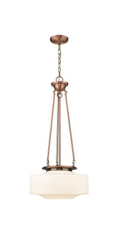 Bridgeton - 1 Light - 16 inch - Antique Copper - Chain Hung - Pendant (3442|221-1P-AC-G691-16)