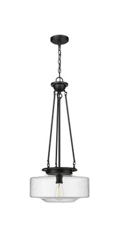 Bridgeton - 1 Light - 16 inch - Matte Black - Chain Hung - Pendant (3442|221-1P-BK-G694-16)