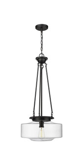 Bridgeton - 1 Light - 16 inch - Matte Black - Chain Hung - Pendant (3442|221-1P-BK-G692-16)