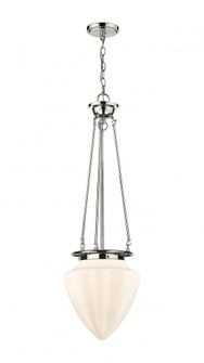 Beacon - 1 Light - 14 inch - Polished Nickel - Chain Hung - Pendant (3442|221-1P-PN-G661-12)