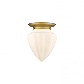 Beacon - 1 Light - 14 inch - Brushed Brass - Flush Mount (3442|221-1F-BB-G661-12)
