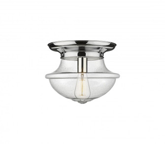 Oxford - 1 Light - 14 inch - Polished Chrome - Flush Mount (3442|221-1F-PC-G544)