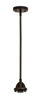 Nouveau 2 - 1 Light - 7 inch - Oil Rubbed Bronze - Stem hung - Mini Pendant (3442|288-1S-OB)