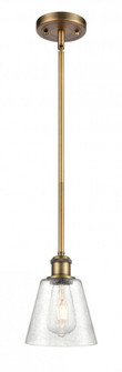Caton - 1 Light - 5 inch - Brushed Brass - Mini Pendant (3442|516-1S-BB-G454)