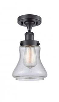 Bellmont - 1 Light - 6 inch - Matte Black - Semi-Flush Mount (3442|916-1C-BK-G194)