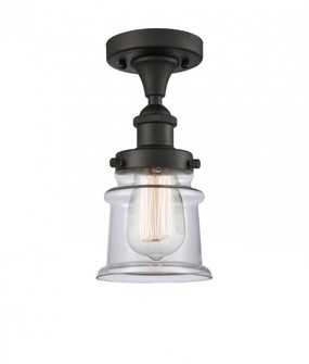 Canton - 1 Light - 6 inch - Oil Rubbed Bronze - Semi-Flush Mount (3442|916-1C-OB-G182S)