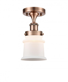 Canton - 1 Light - 6 inch - Antique Copper - Semi-Flush Mount (3442|916-1C-AC-G181S)