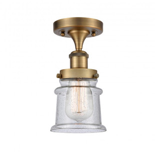 Canton - 1 Light - 6 inch - Brushed Brass - Semi-Flush Mount (3442|916-1C-BB-G184S)