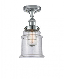 Canton - 1 Light - 6 inch - Polished Chrome - Semi-Flush Mount (3442|916-1C-PC-G184)