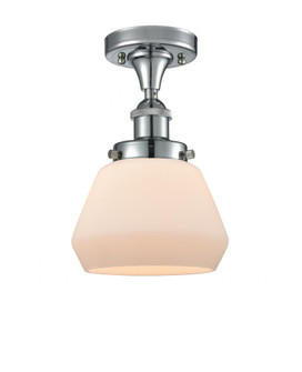 Fulton - 1 Light - 6 inch - Polished Chrome - Semi-Flush Mount (3442|916-1C-PC-G171)
