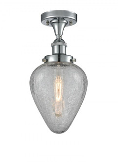 Geneseo - 1 Light - 6 inch - Polished Chrome - Semi-Flush Mount (3442|916-1C-PC-G165)