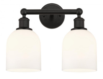 Bella - 2 Light - 15 inch - Oil Rubbed Bronze - Bath Vanity Light (3442|616-2W-OB-G558-6GWH)