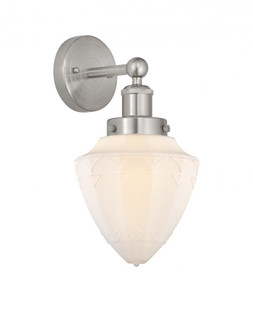Bullet - 1 Light - 6 inch - Brushed Satin Nickel - Sconce (3442|616-1W-SN-G661-7)