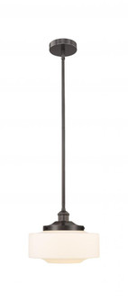 Bridgeton - 1 Light - 12 inch - Oil Rubbed Bronze - Stem Hung - Mini Pendant (3442|616-1S-OB-G691-12)
