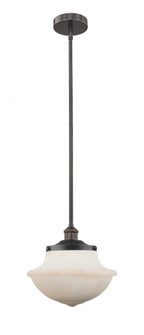 Oxford - 1 Light - 12 inch - Oil Rubbed Bronze - Stem hung - Mini Pendant (3442|616-1S-OB-G541)