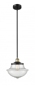 Oxford - 1 Light - 12 inch - Black Antique Brass - Stem hung - Mini Pendant (3442|616-1S-BAB-G544)