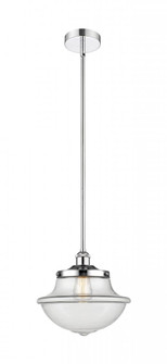 Oxford - 1 Light - 12 inch - Polished Chrome - Stem hung - Mini Pendant (3442|616-1S-PC-G542)