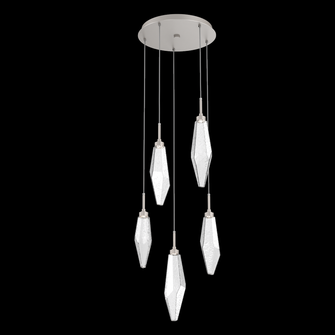 Rock Crystal Round 5pc Multi-Pendant - Ready to Ship (1289|CHB0050-05-BS-CC-C01-L3-RTS)