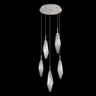 Rock Crystal Round 5pc Multi-Pendant - Ready to Ship (1289|CHB0050-05-BS-CS-C01-L3-RTS)