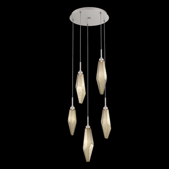 Rock Crystal Round 5pc Multi-Pendant - Ready to Ship (1289|CHB0050-05-BS-CB-C01-L3-RTS)