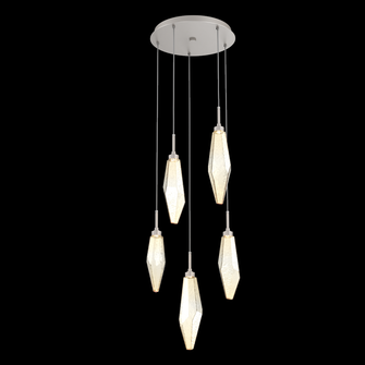 Rock Crystal Round 5pc Multi-Pendant - Ready to Ship (1289|CHB0050-05-BS-CA-C01-L3-RTS)