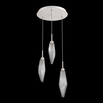 Rock Crystal Round 3pc Multi-Pendant - Ready to Ship (1289|CHB0050-03-BS-CS-C01-L3-RTS)