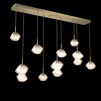 Mesa Linear 9pc Multi-Pendant (1289|PLB0089-09-HB-A-C01-L3)