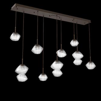 Mesa Linear 9pc Multi-Pendant (1289|PLB0089-09-FB-C-C01-L1)