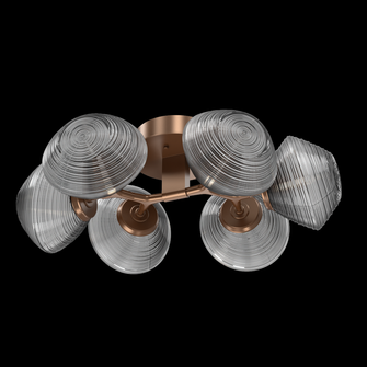Mesa Flush Mount - 6pc (1289|CLB0089-01-NB-S-L1)