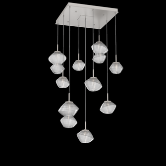 Mesa Square 9pc Multi-Pendant (1289|CHB0089-09-BS-C-C01-L1)