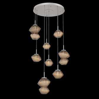 Mesa Round 8pc Multi-Pendant (1289|CHB0089-08-BS-B-C01-L1)