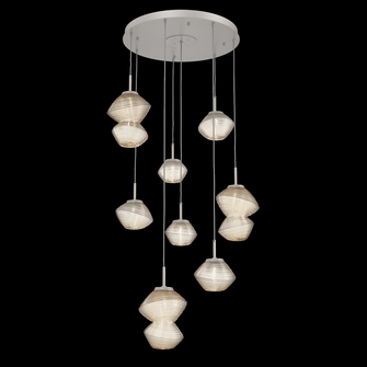 Mesa Round 8pc Multi-Pendant (1289|CHB0089-08-BS-A-C01-L1)