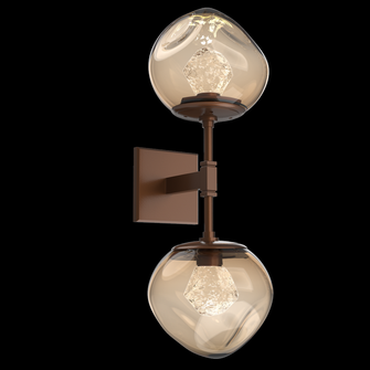 Luna Double Sconce (1289|IDB0095-02-BB-ZB-L3)