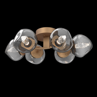 Luna Flush Mount - 6pc (1289|CLB0095-01-NB-GS-L3)