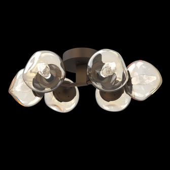 Luna Flush Mount - 6pc (1289|CLB0095-01-FB-GA-L3)