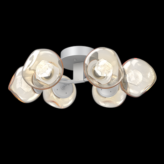 Luna Flush Mount - 6pc (1289|CLB0095-01-CS-ZA-L1)