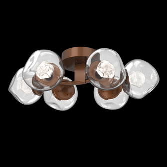 Luna Flush Mount - 6pc (1289|CLB0095-01-BB-ZC-L3)