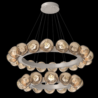 Luna Two-Tier Radial Ring (1289|CHB0095-2T-BS-ZB-CA1-L3)