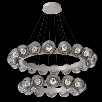 Luna Two-Tier Radial Ring (1289|CHB0095-2T-BS-FS-CA1-L1)