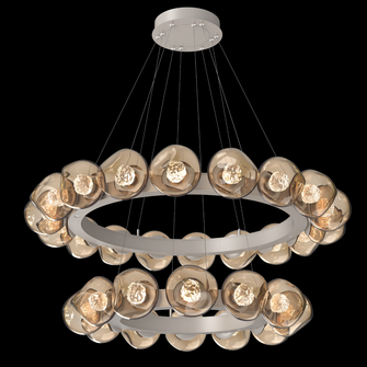 Luna Two-Tier Radial Ring (1289|CHB0095-2T-BS-FB-CA1-L1)