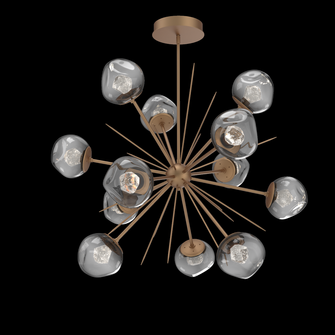 Luna Starburst Chandelier (1289|CHB0095-0H-NB-ZS-001-L3)