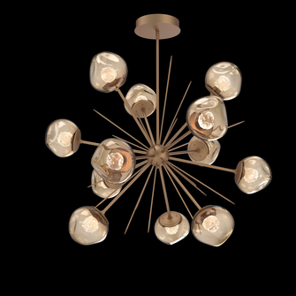 Luna Starburst Chandelier (1289|CHB0095-0H-NB-FB-001-L3)