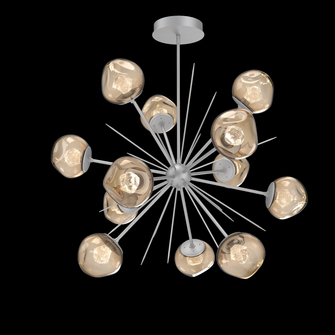 Luna Starburst Chandelier (1289|CHB0095-0H-CS-ZB-001-L3)