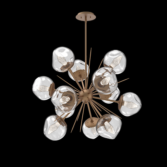 Luna Starburst Chandelier (1289|CHB0095-0G-NB-GC-001-L3)