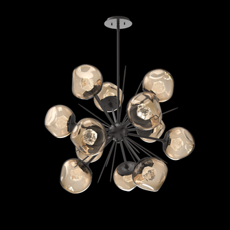 Luna Starburst Chandelier (1289|CHB0095-0G-GP-ZB-001-L3)