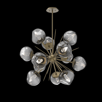 Luna Starburst Chandelier (1289|CHB0095-0G-GB-GS-001-L1)