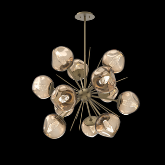 Luna Starburst Chandelier (1289|CHB0095-0G-GB-GB-001-L1)