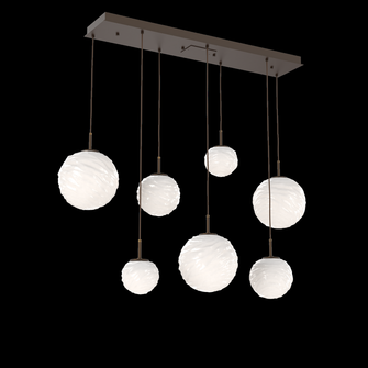 Gaia Linear 7pc Multi-Pendant (1289|PLB0092-07-FB-WL-C01-L3)