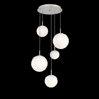 Gaia Round 5pc Multi-Pendant (1289|CHB0092-05-BS-WL-C01-L3)
