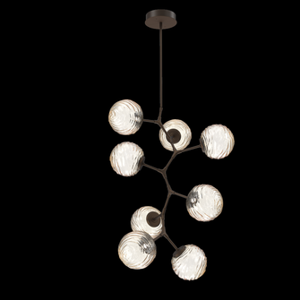 Gaia Modern Vine Chandelier (1289|CHB0092-VB-FB-A-001-L1)